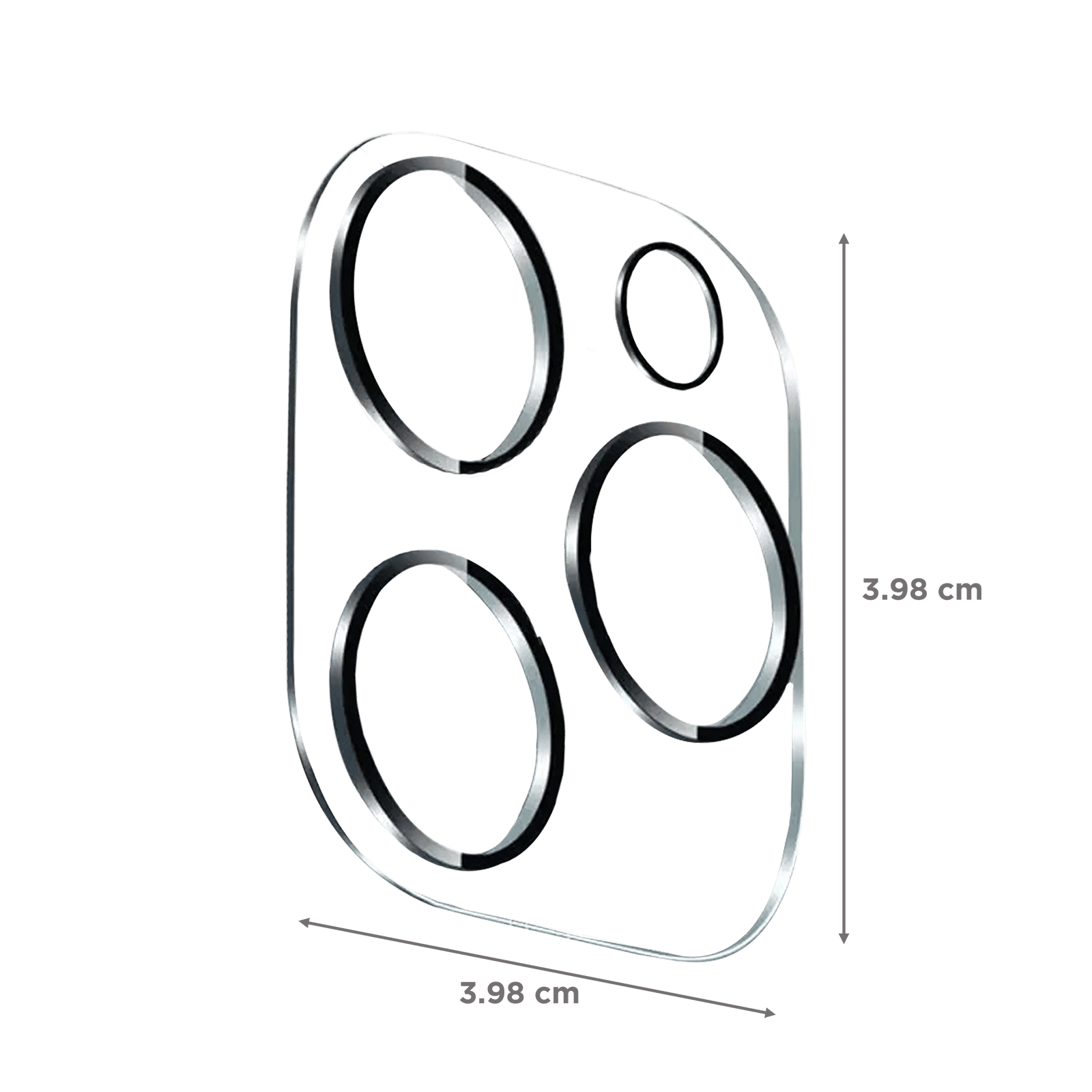 Buy Quix Lens Protector For iPhone 12 Pro Max (9H Hardness, QLPAS0007SR